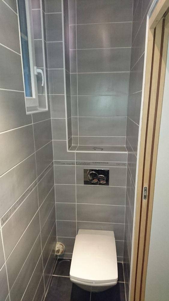 Carrelage toilette salle de bain