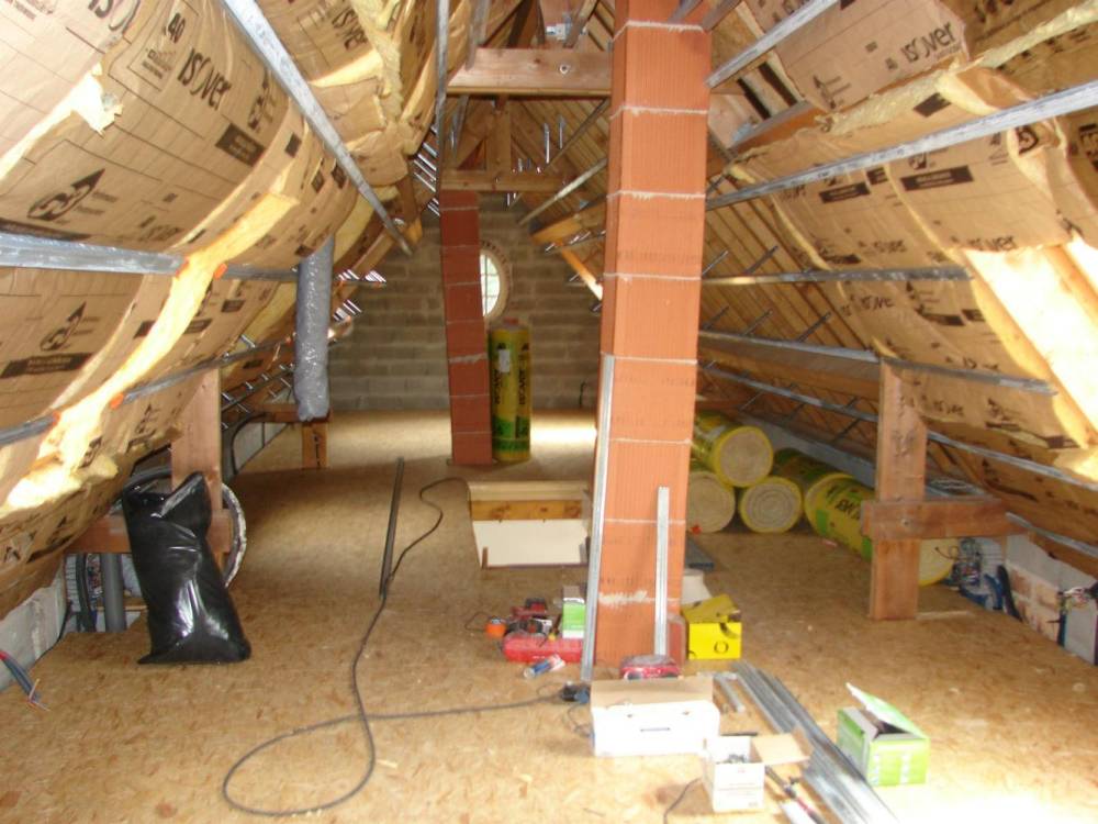 Améngamenent et isolation des combles