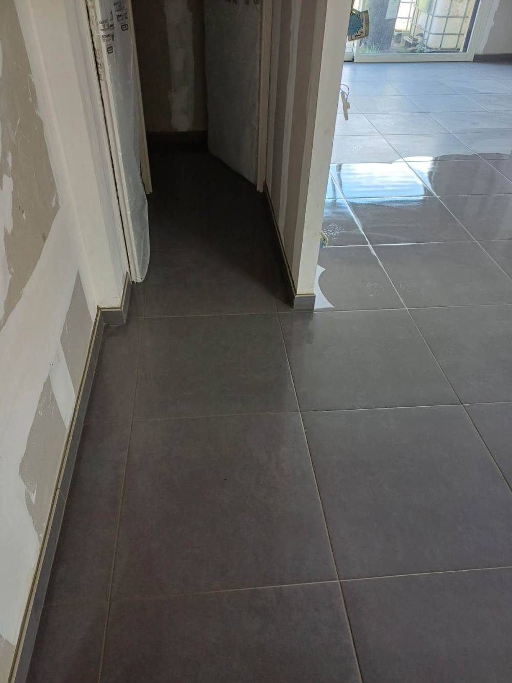 Carrelage au sol
